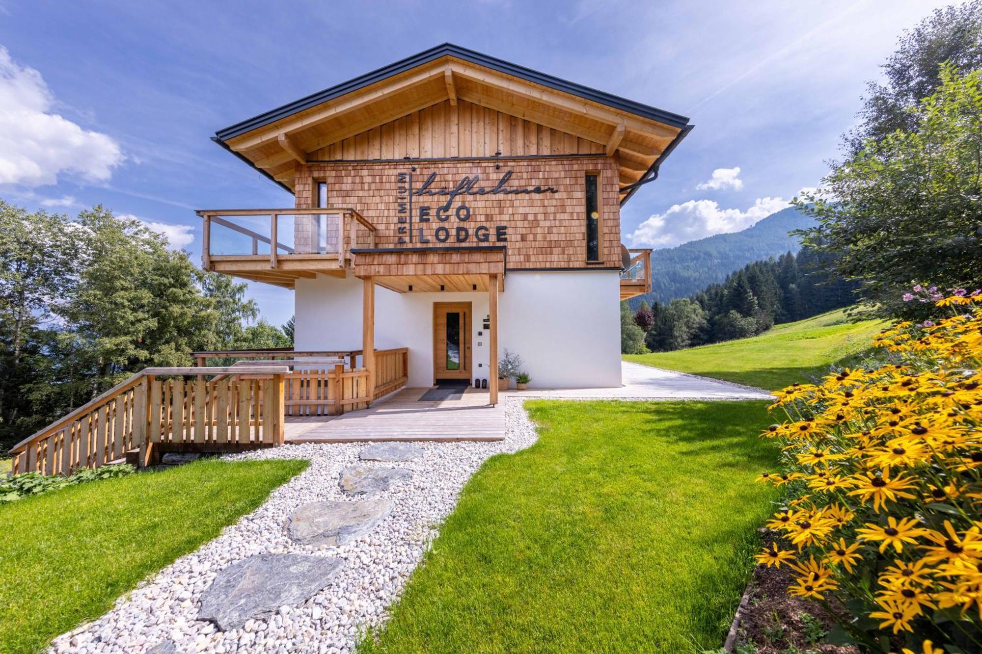 Hoeflehner Premium Eco Lodge Haus Exterior foto
